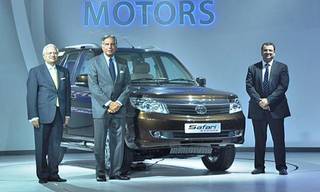 SUVs showcased at the Delhi Auto Expo 2012